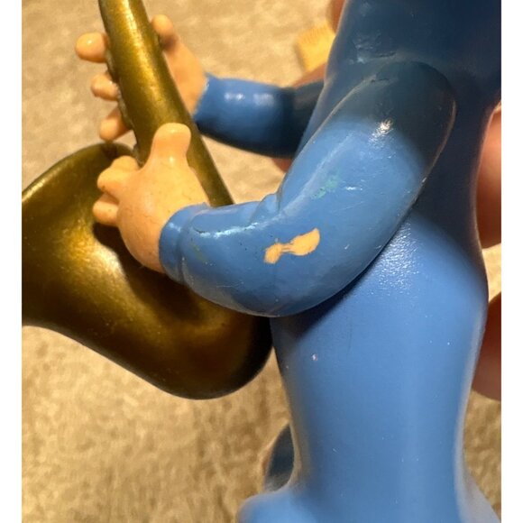 Alvin & The Chipmunks Musical Figures PVC 1991 Rock Stars Simon Theodore Vintage - Picture 8 of 14